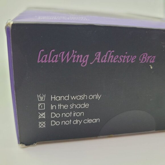 LalaWing Strapless Adhesive Bra Size C Non Toxic Sticky Washable Reusable New - Picture 4 of 6